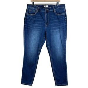 Kut From The Kloth High Rise Naomi Jeans Fab Ab Girlfriend Ankle Straight 14